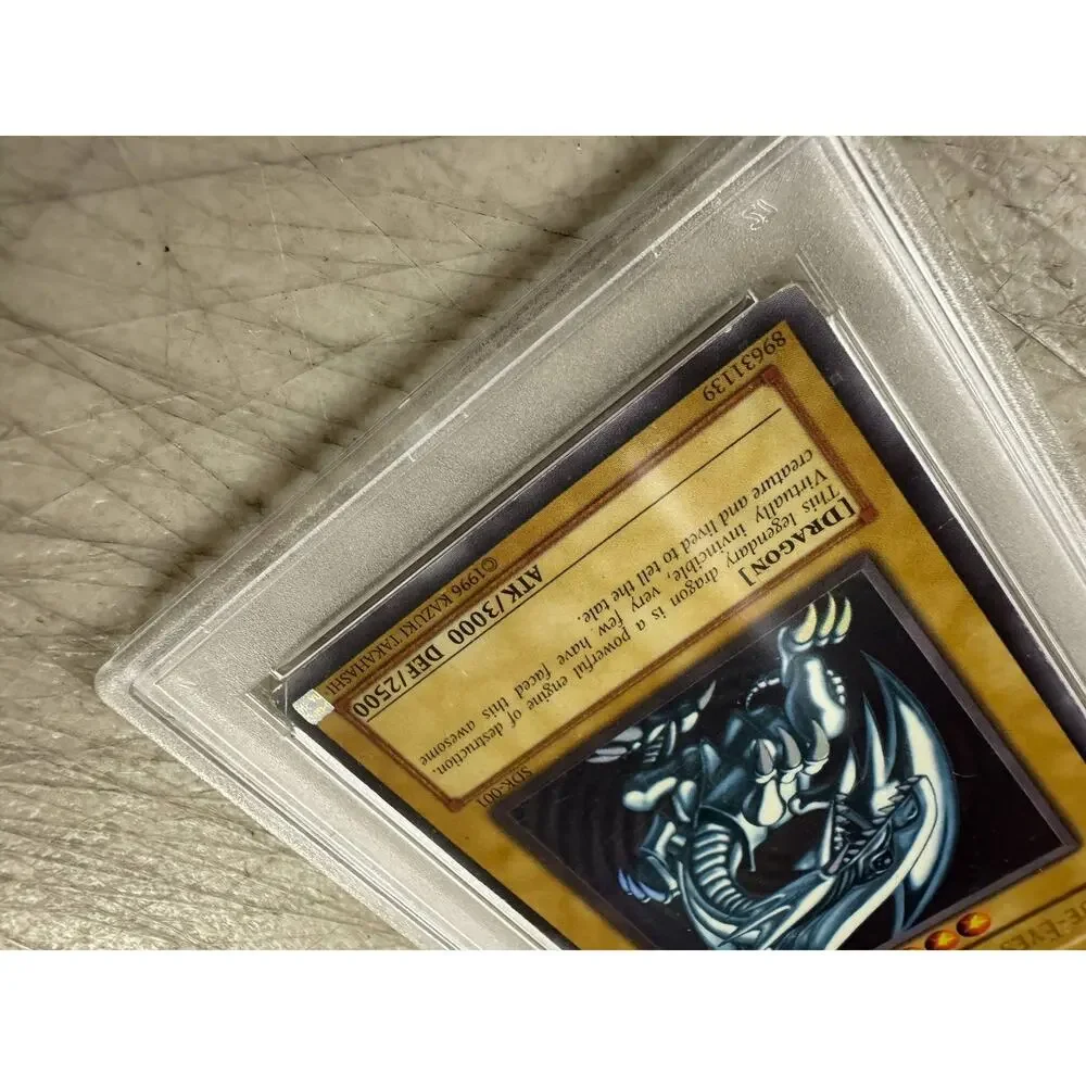 2002 Yu-Gi-Oh Starter Deck Kaiba Blue-Eyes White Dragon SDK-001 PSA 3 VG Card